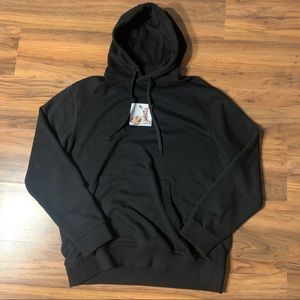 authentic Burberry Bambi deer hoodie size xl black